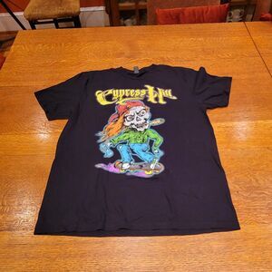 Cypress Hill  Graphic Men's T-Shirt Dank Days of Summer 2025 USA Tour  Large